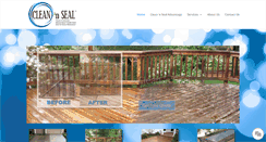 Desktop Screenshot of cleannseal.com